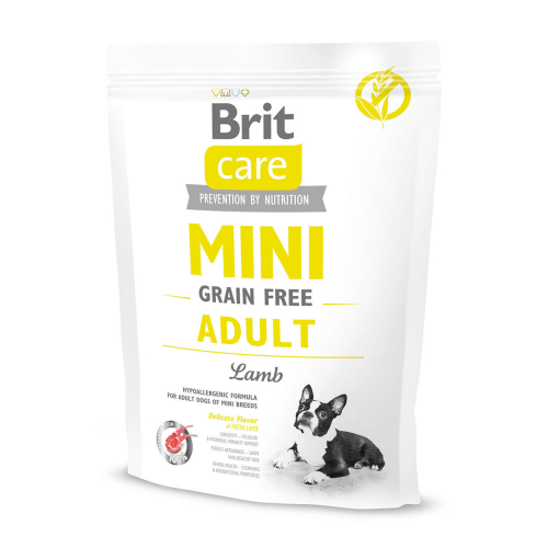 BRIT CARE MINI GRAIN FREE ADULT LAMB 400G.jpg