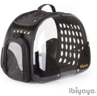 Transporter na ramię IBIYAYA Hard Rock dla psów i kotów - Czarny